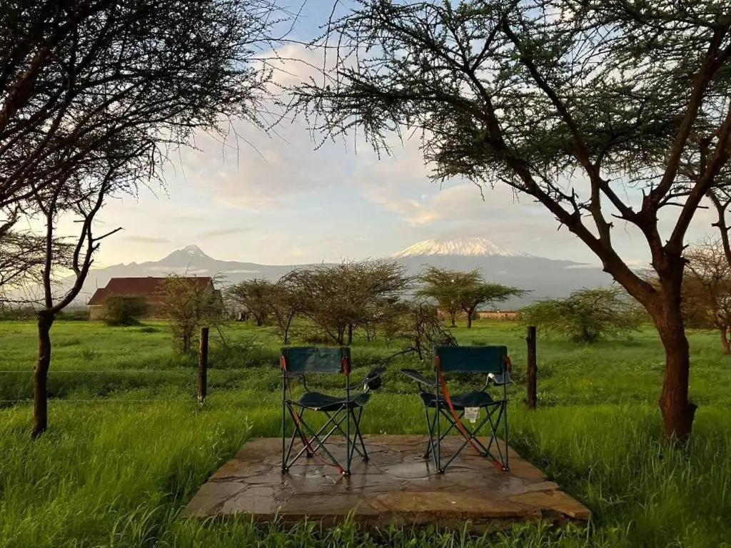 Hotel Amboseli Cultural Camping Exterior foto